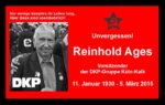 Unvergessen. Reinhold Ages